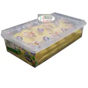 Fini Cintaroos Pineapple(pina) Sour Candy Strips 200 Pcs Net wt 3.5-LB (1.6kg)