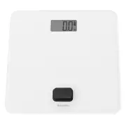 NEW BRABANTIA WHITE DIGITAL BATTERY FREE BATHROOM SCALE Weigh Weight Slim
