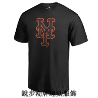 在飛比找蝦皮購物優惠-新款MLB 美國職業棒球聯盟 Mets 紐約大都會隊 純棉圓