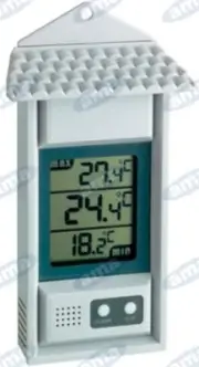 Thermometer Digital for Indoor/Outdoors ABS -50 +70° Min/Max - 95814