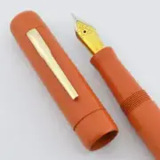 Peyton Street Pens Zayante Fountain Pen - Orange Ebonite. JoWo #6 Nibs (New)