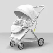 Light High Landscape Baby Stroller Egg-shaped Seat Newborn Recline Pushchair