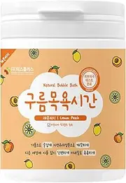 Im BOMB Awawa Bath Time, Lemon Peach Scent, Foaming Bath, Long Lasting, Moisturizing, Large Capacity, Approx. 10 Uses, Adults, Kids, Korean Goods, Gentle on the Skin, Moisturizing, Hypoallergenic