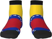 [JBYJBX] Flag Of Venezuela Print Adult Socks Womens Mens Workout Thermal Cozy All-Season Gift Holiday Articles Use