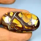 53.73 ct Cabochon (40 x 22 mm) Multi Color Australian Koroit Boulder Opal