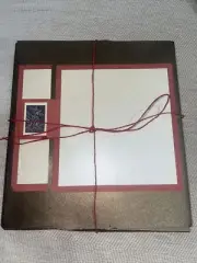 HANDMADE PAPER ART HARDBOUND SPIRAL JOURNAL NOTEBOOK BLUETS ESTHER JONES VINTAGE