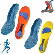 Norelie Orthopedic Insoles for Arch Support Plantar Fasciitis Relief Comfort for Work Sports Shoes Medical Grade Comfort Shoe Inserts 2pairs 2color...