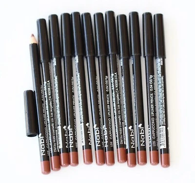 12 PCS NABI L05 CAPPUCCINO LIP Liner Lipliner Pencil