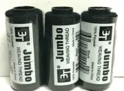 3 BLACK WEAVING THREAD FOR WEFT HAIR BRAID EXTENSIONS ETC 100% POLYSTER.