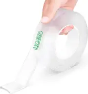 Double Sided Tape Heavy Duty, Clear Mounting Nano Tape Adhesive Strips (9.85FT)