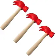 INOOMP 3Pcs Hammer for Safe Simulation Playthings for Boys and Versatile Maintenance Tools Birthday Present