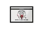 Netflix Stranger Things Welcome To The Hellfire Club Entrance/Welcome Door Mat
