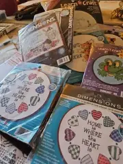 Dimensions Learn a Craft Lot Of 9 Stamped Cross Stitch Kits All New