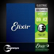 Elixir 19002 Electric Guitar Nickel Plated Steel w/ Optiweb Coating - 6-String S