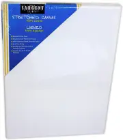 90-2018 9X12-Inch Stretched Canvas, 100% Cotton Double Primed, Natural