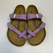 Birkenstock New w/ Box Mayari Lavender Nubuck Soft Footbed Regular Select Size
