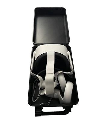 Meta Quest 2 VR Headset And Controller Hard Shell Travel Case Box Accessories