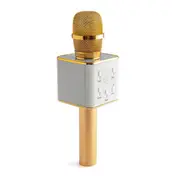 [MDI] Gold Wireless Karaoke Microphone
