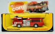 1979 ORIGINAL Corgi 2029 MACK FIRE PUMPER Mint In Unpunched Box NOS BEAUTIFUL!