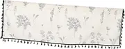 MINAOLULUS Kitchen Curtain Valance Cotton Short Valance Farmhouse Style for Kitchen Bedroom