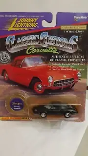 Johnny Lightning Classic Customs Corvette Corvette Aerovette Rubber Tires 1/64