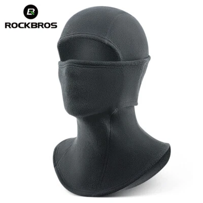 ROCKBROS Cycling Balaclava Thermal Fleece Breathable Face Mask Winter Outdoor