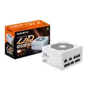 Gigabyte 850W Ud850Gm Pg5 White Atx Psu Power Supply 80 Plus Gold Fan Type