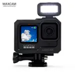 MAXCAM適用于GOPRO HERO 10/9 BLACK外殼邊框冷靴狗籠機身防摔保護套兔籠GOPRO10/9配件/滿