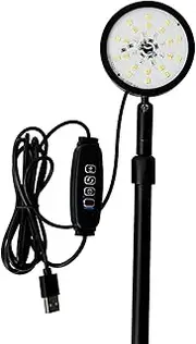 Growing Lights for Indoor Plants | Dimmable Plant Grow Light 27.5 Inches - Clip Plant Growing Lamp with 4H/8H/12H Timer for Growing Large Tall Plants