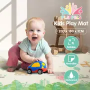 Playpals Kids Play Mat Baby Crawling XPE Foam Folding Pad Double Non-slip Carpet