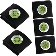 QUMIIRITY Digital Slr Camera Hot Shoe Mount Stability 5pcs Plastic Covers Spirit Level for Accurate Shooting