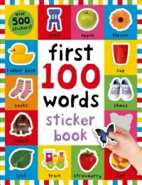 在飛比找博客來優惠-First 100 Words Sticker Book: 
