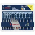 Bosch Daredevil 12 Piece Spade Bit Drill Bit Set, High Carbon Steel, Hex Shank