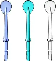 Tongue Cleaner Tip for Waterpik Water Flosser, Tongue Scraper Attachment Replacement for Waterpik Water Flosser, 3PCS