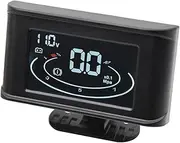ALAGPNPMZH DC 9V-36V Digital Panel Voltmeter + Air Pressure Gauge Voltage Meter Tester 2 in 1LCD Display for Car Auto Motorcycle Boat Truck Boost Meter