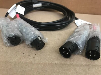 Avid Dual Channel Female to Male XLR Analog Audio Cable 8 ft