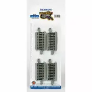Bachmann 44530 HO-Scale 1/3 18" Radius Curve E-Z Track (4) Nickel-Silver Grey