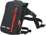 Rough & Road Motorcycle AQA Dry Holster Black/Red RR9313BK/RD