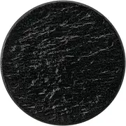 Standard OC40 Stone Grain FX 5.9 inches (15 cm) Berry Plate, Serving Plate, Cake Plate, Small Plate, Round Plate, Dishwasher, Microwave, Ceramic, Commercial Use, Lightweight, Black