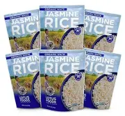 Organic White Jasmine Rice Heat & Eat Pouch - Gluten Free White Rice, Organic...