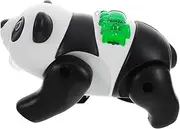 Toyvian Interactive Musical Panda Crawling Walking Electric Pet Lights Sound for Fun Learning Companion for Indoor Outdoor Play