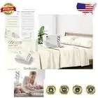 Luxurious 100% Cotton Split King Sheet Set - 500 Thread Count & Deep Pockets