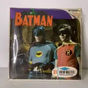 Sawyers 1966 BATMAN The Purr-fect Crime View Master Set B492 SEALED Shrink Wrap