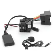 BMW E65 E66 E87 Bluetooth Audio Adapter 5.0 with Microphone and 59.1in Aux Cord