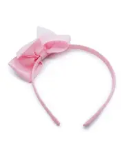 [Wishes] Top Bow Alice Band in Pink