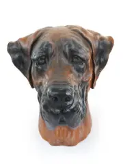 Great Dane III - urn for dog ashes, dog bust, large dog head for garden by Art-D