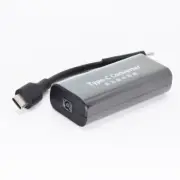 45W Power Type-C Converter Cord 4.5x3.0mm Female DC 20V To Type-C Power Adapter