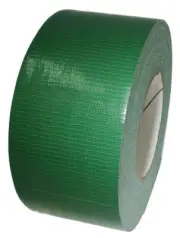 T.R.U. Industrial Duct Tape. Waterproof- UV Resistant Dark Green 2.5 in X 60 Yd.
