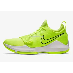 NIKE PG 1 EP 泡椒戰靴綠色經典運動實戰籃球鞋878627-700男鞋