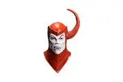 Dungeons & Dragons Latex Venger Villain Mask Red